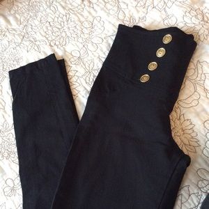 Black high waisted pants
